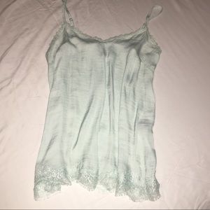Aerie size small lace detailed silky sleep cami